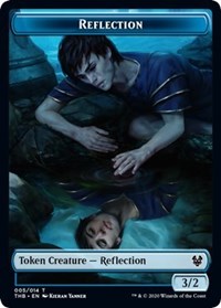 Reflection // Satyr Double-Sided Token [Theros Beyond Death Tokens] | North Valley Games