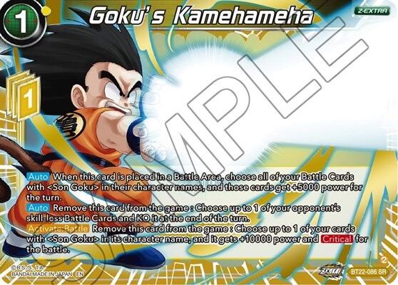 Goku's Kamechameha (BT22-086) [Critical Blow] | North Valley Games