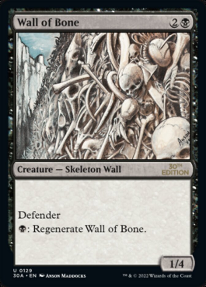 Wall of Bone [30th Anniversary Edition] | North Valley Games