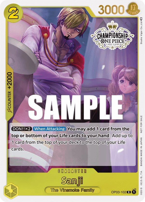 Sanji (Store Championship Participation Pack Vol. 2) [One Piece Promotion Cards] | North Valley Games