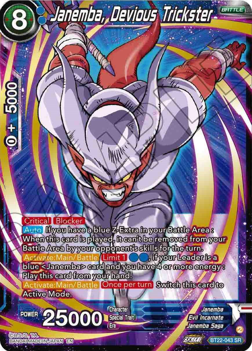 Janemba, Devious Trickster (BT22-043) [Critical Blow] | North Valley Games