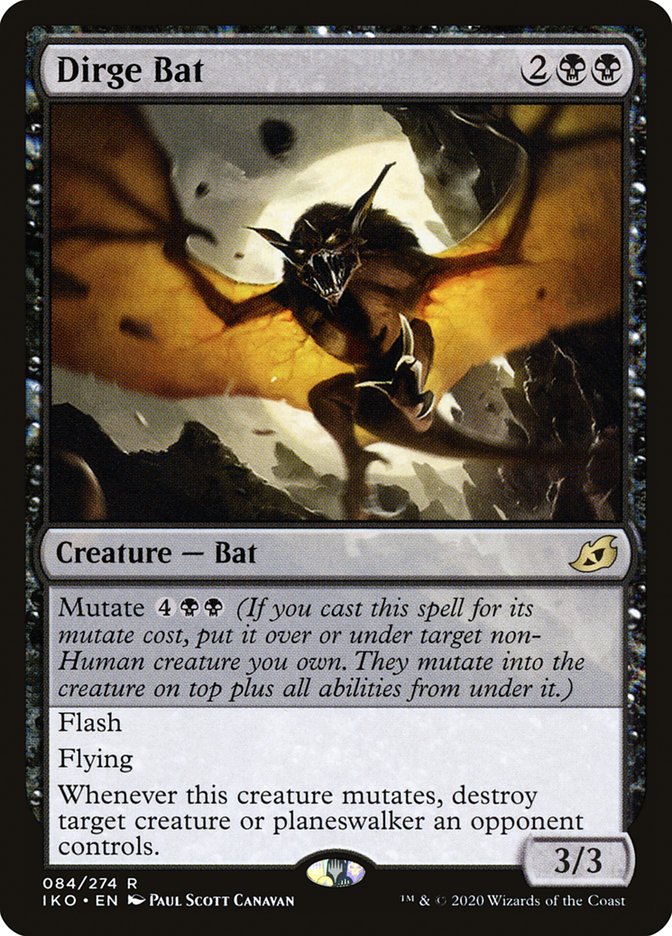 Dirge Bat [Ikoria: Lair of Behemoths] | North Valley Games