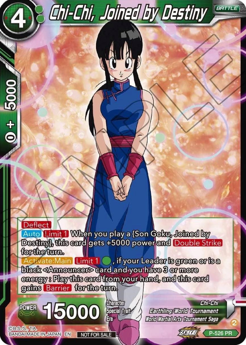 Chi-Chi, Joined by Destiny (Zenkai Series Tournament Pack Vol.5) (P-526) [Tournament Promotion Cards] | North Valley Games