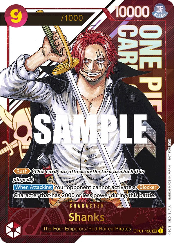 Shanks (Championship 2023) [Serial Number] [One Piece Promotion Cards] | North Valley Games