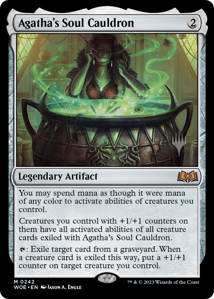 Agatha's Soul Cauldron (Promo Pack) [Wilds of Eldraine Promos] | North Valley Games