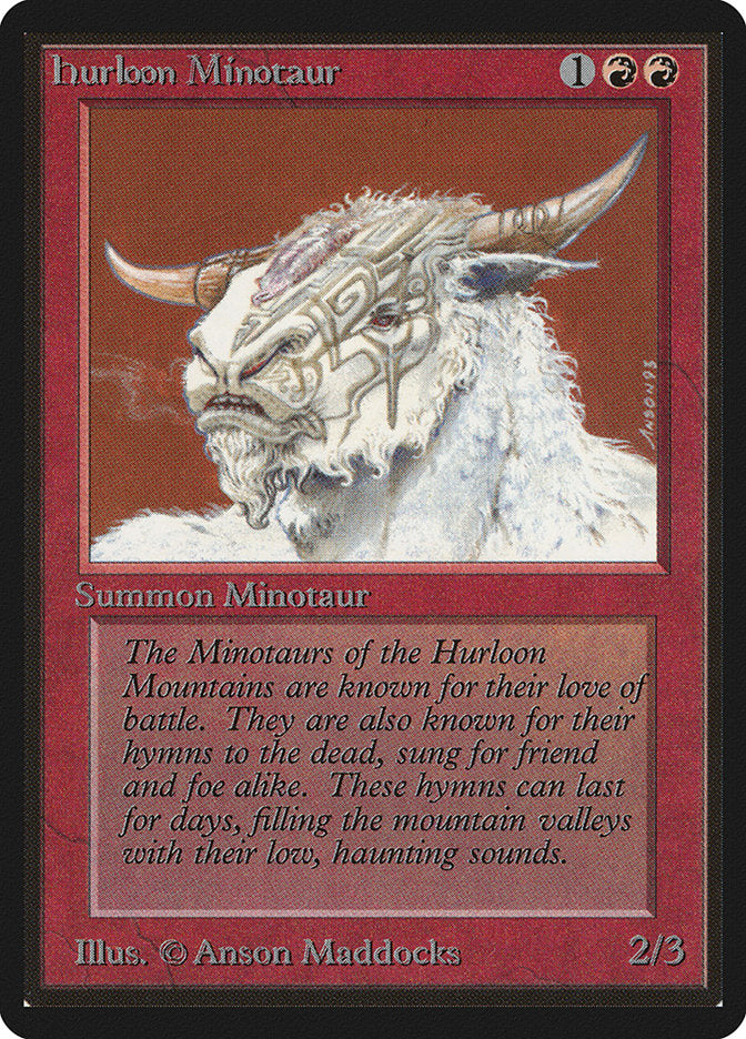 Hurloon Minotaur [Beta Edition] | North Valley Games