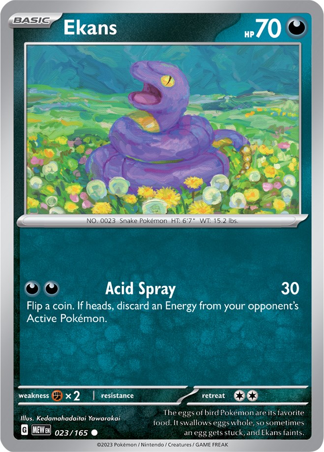 Ekans (023/165) [Scarlet & Violet: 151] | North Valley Games