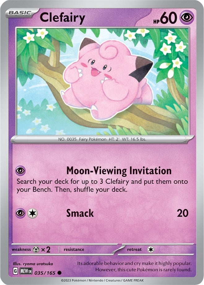 Clefairy (035/165) [Scarlet & Violet: 151] | North Valley Games