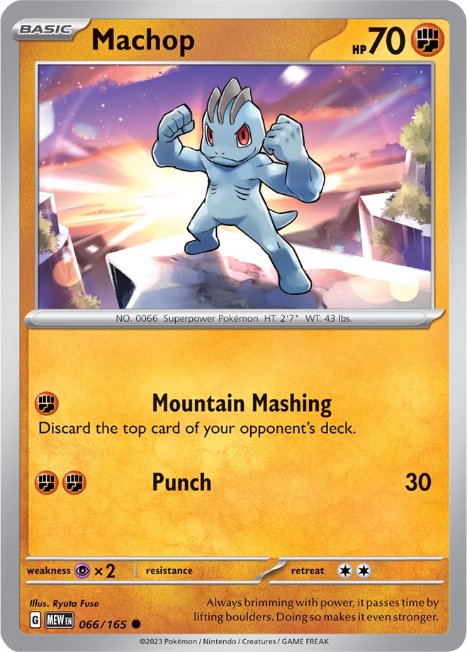 Machop (066/165) [Scarlet & Violet: 151] | North Valley Games