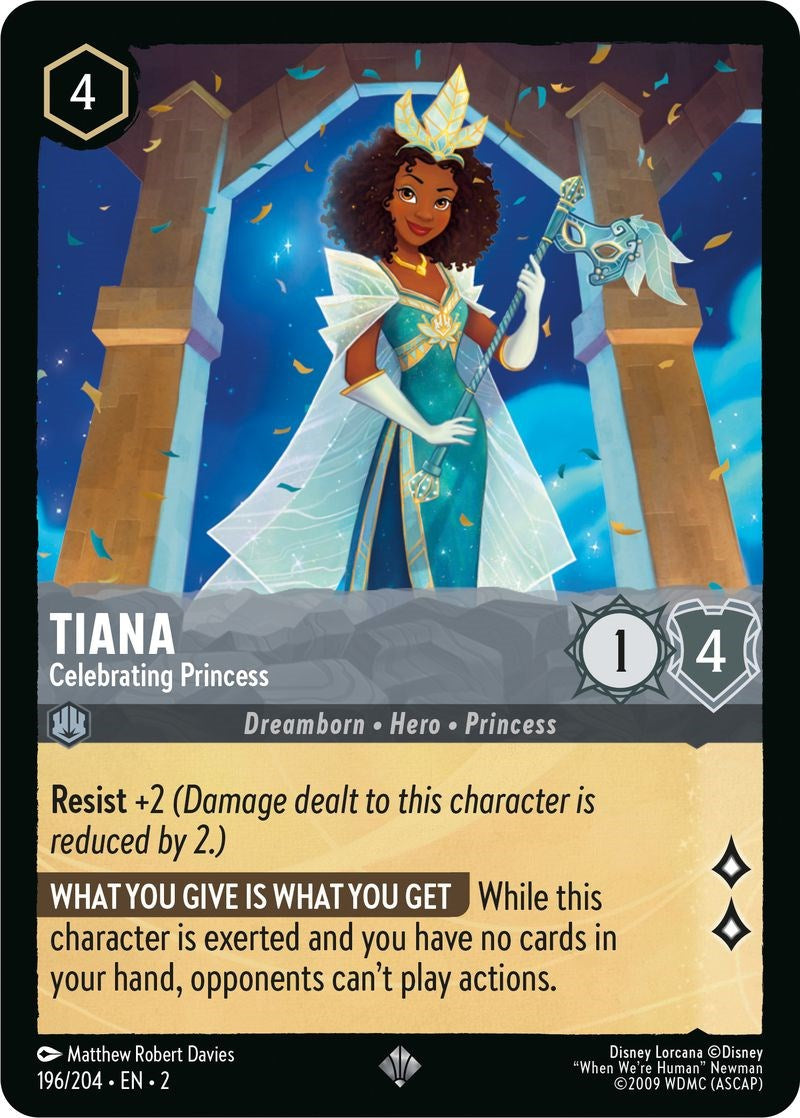 Tiana - Celebrating Princess (196/204) [Rise of the Floodborn] | North Valley Games