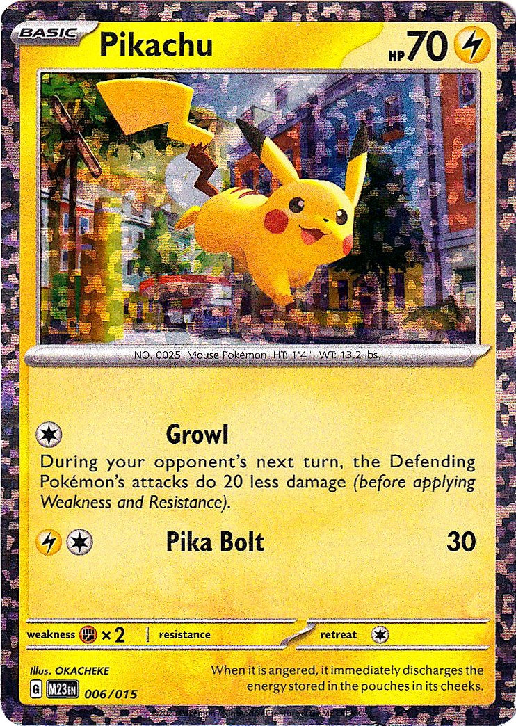 Pikachu (006/015) [McDonald's Promos: 2023 Collection] | North Valley Games