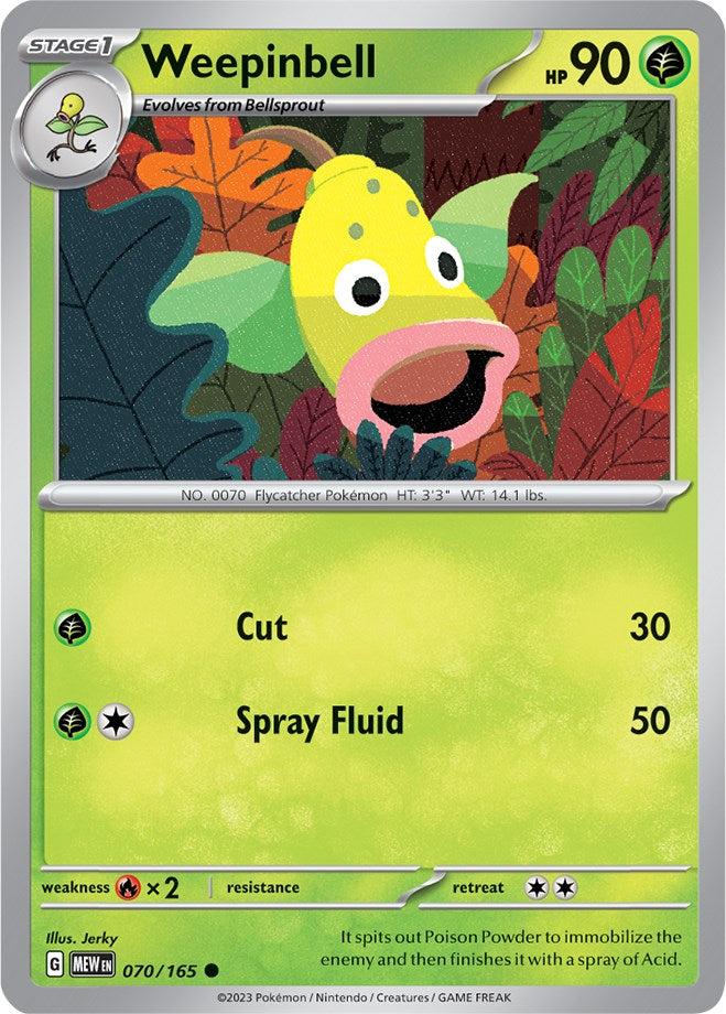 Weepinbell (070/165) [Scarlet & Violet: 151] | North Valley Games