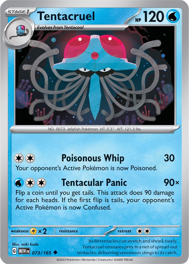 Tentacruel (073/165) [Scarlet & Violet: 151] | North Valley Games