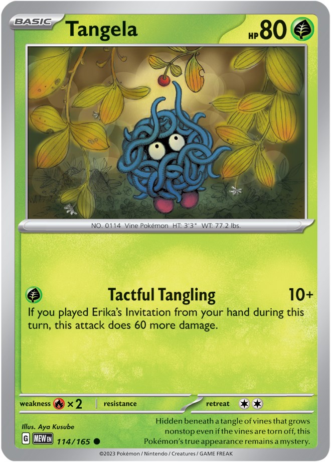 Tangela (114/165) [Scarlet & Violet: 151] | North Valley Games