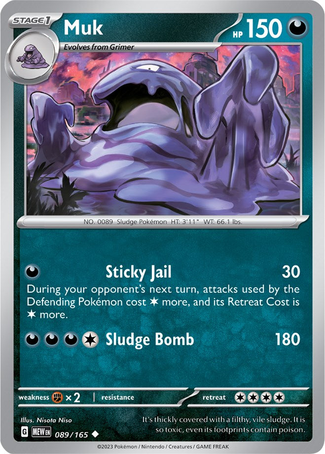 Muk (089/165) [Scarlet & Violet: 151] | North Valley Games