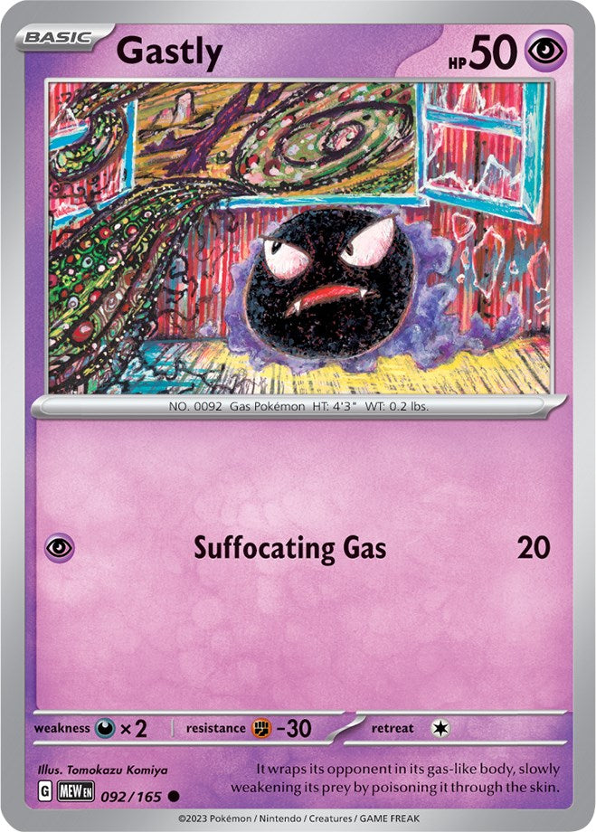 Gastly (092/165) [Scarlet & Violet: 151] | North Valley Games