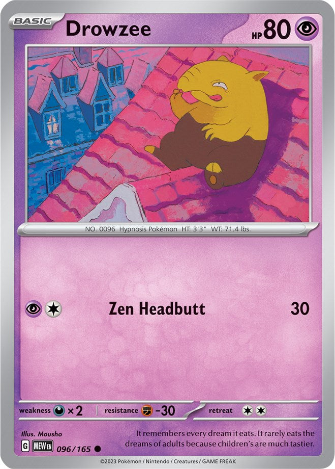 Drowzee (096/165) [Scarlet & Violet: 151] | North Valley Games