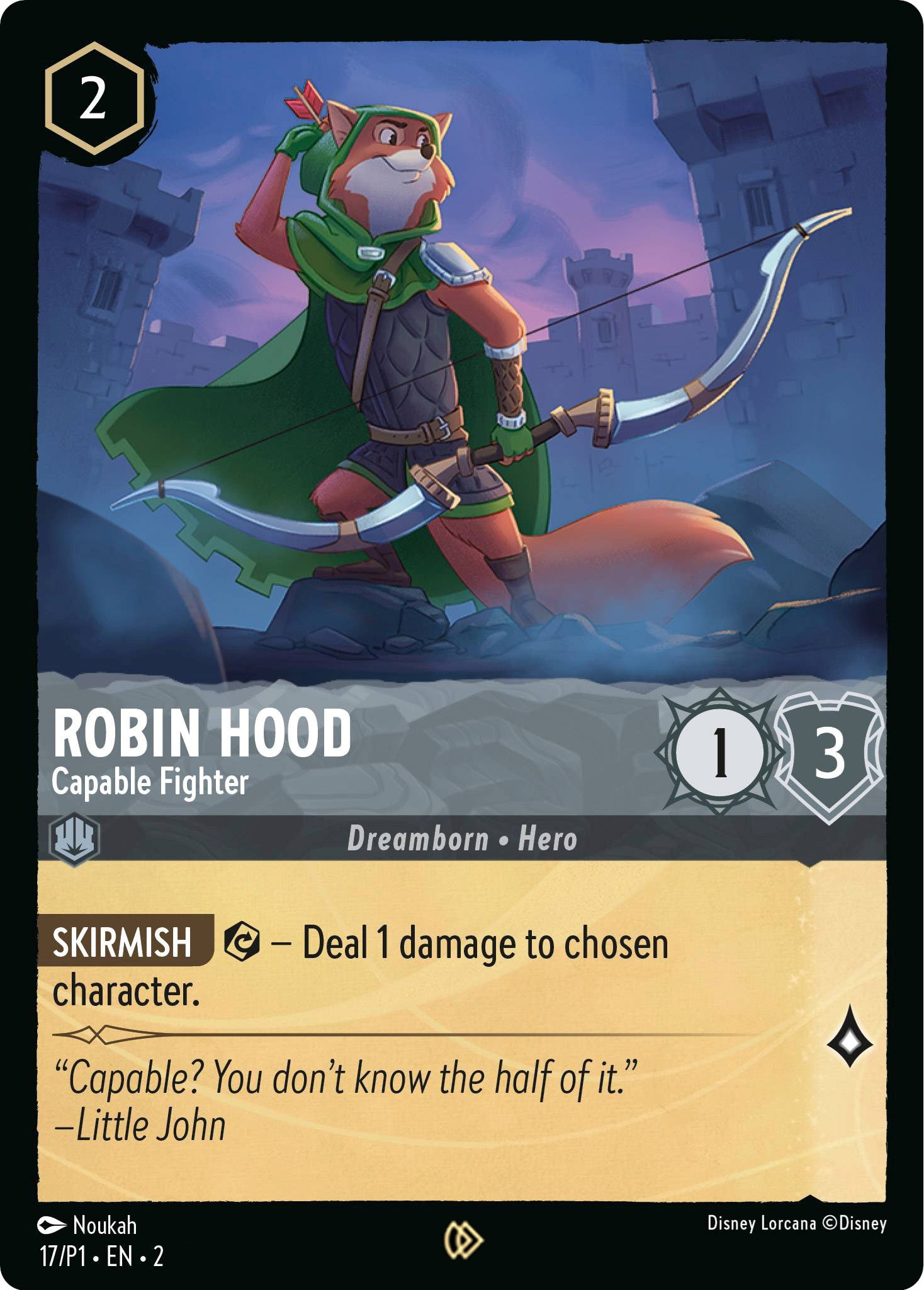 Robin Hood - Capable Fighter (17) [Promo Cards] | North Valley Games