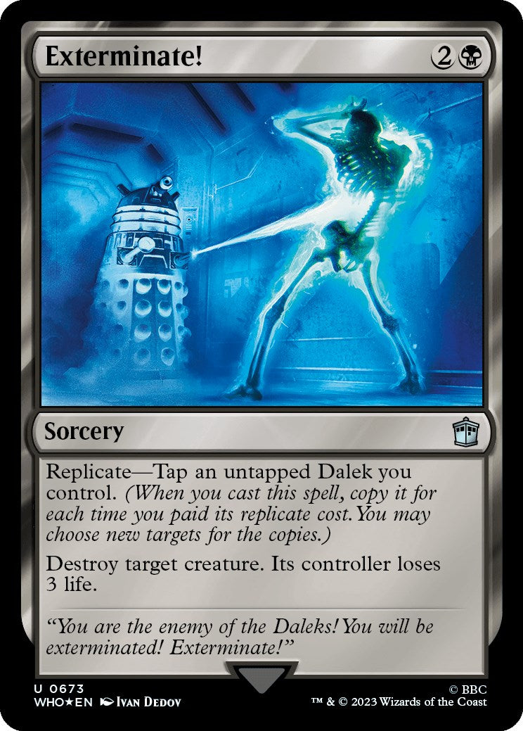 Exterminate! (Surge Foil) [Doctor Who] | North Valley Games