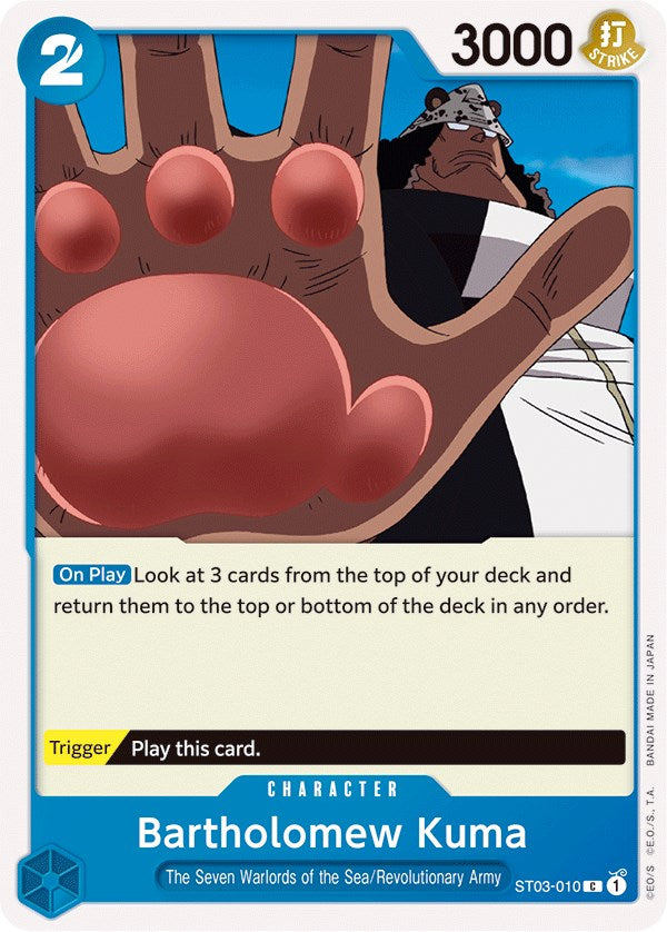 Bartholomew Kuma [Starter Deck: The Seven Warlords of The Sea] | North Valley Games