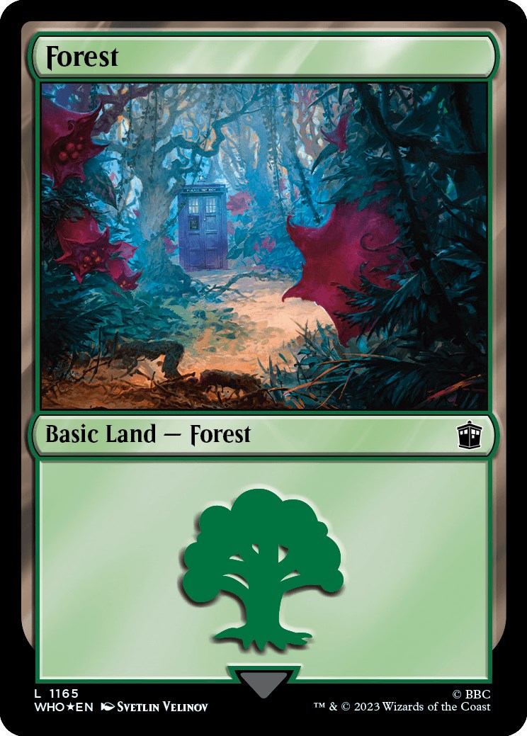 Forest (1165) (Surge Foil) [Doctor Who] | North Valley Games