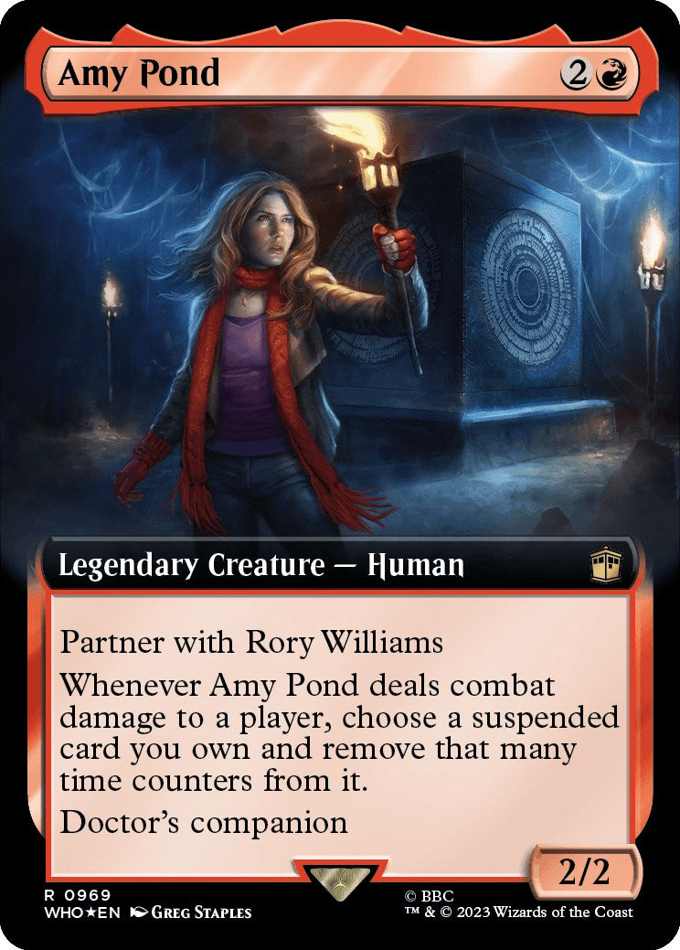 Amy Pond (Extended Art) (Surge Foil) [Doctor Who] | North Valley Games
