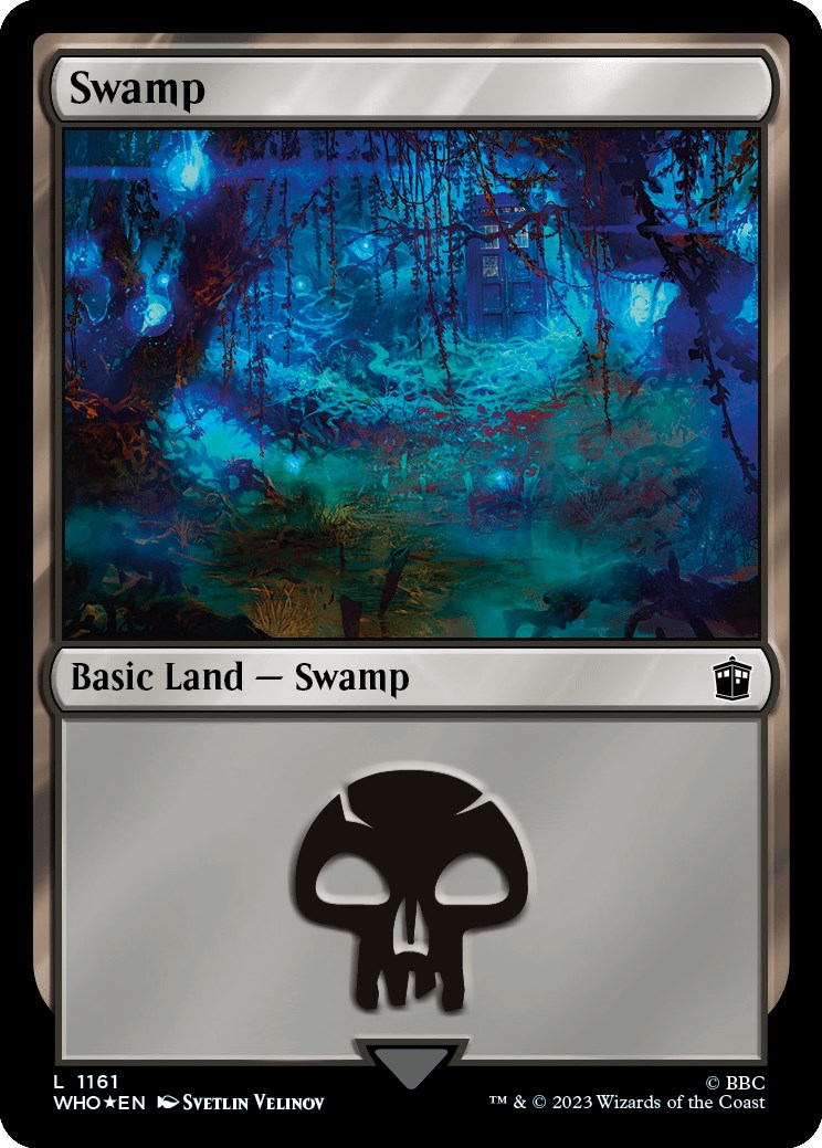 Swamp (1161) (Surge Foil) [Doctor Who] | North Valley Games