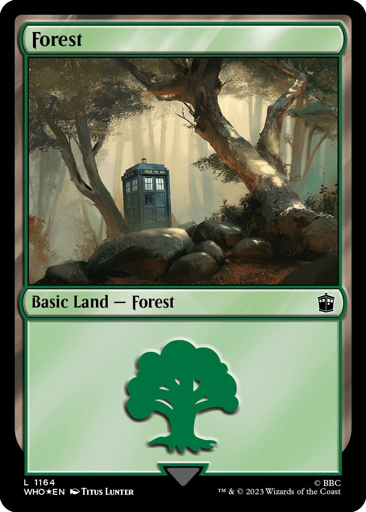 Forest (1164) (Surge Foil) [Doctor Who] | North Valley Games