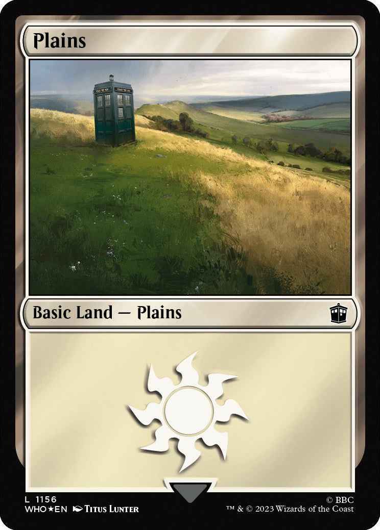 Plains (1156) (Surge Foil) [Doctor Who] | North Valley Games