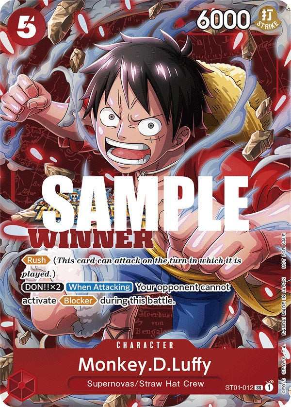 Monkey.D.Luffy (Winner Pack Vol. 5) [One Piece Promotion Cards] | North Valley Games