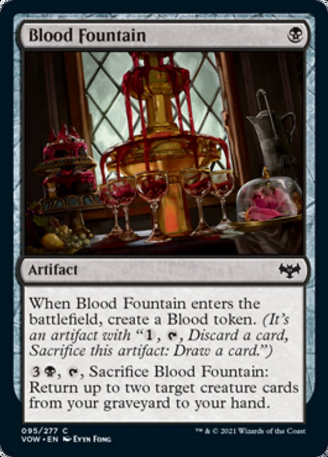 Blood Fountain [Innistrad: Crimson Vow] | North Valley Games