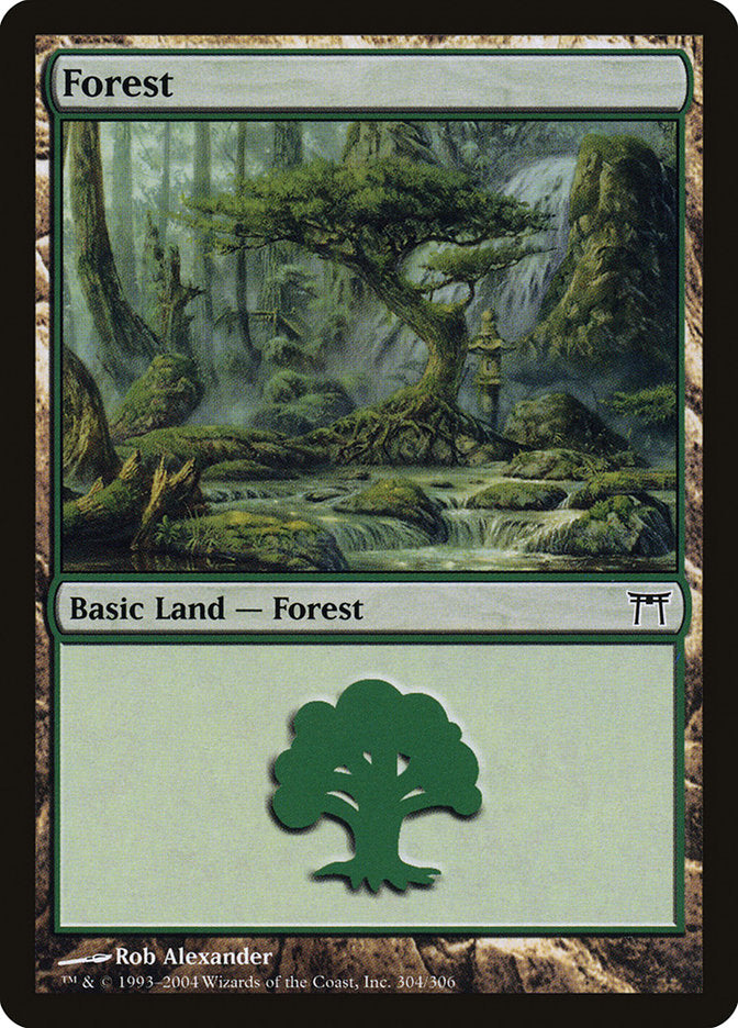 Forest (304) [Champions of Kamigawa] | North Valley Games
