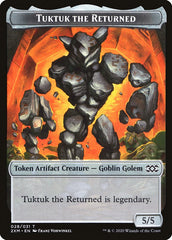 Eldrazi Spawn // Tuktuk the Returned Double-Sided Token [Double Masters Tokens] | North Valley Games