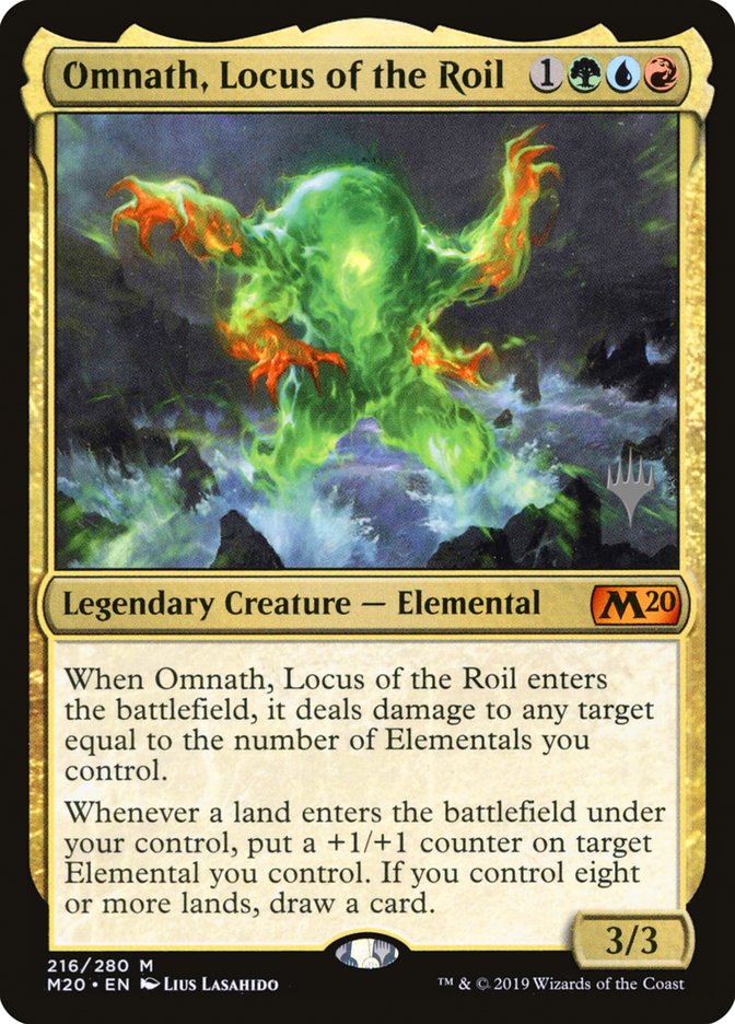 Omnath, Locus of the Roil (Promo Pack) [Core Set 2020 Promos] | North Valley Games