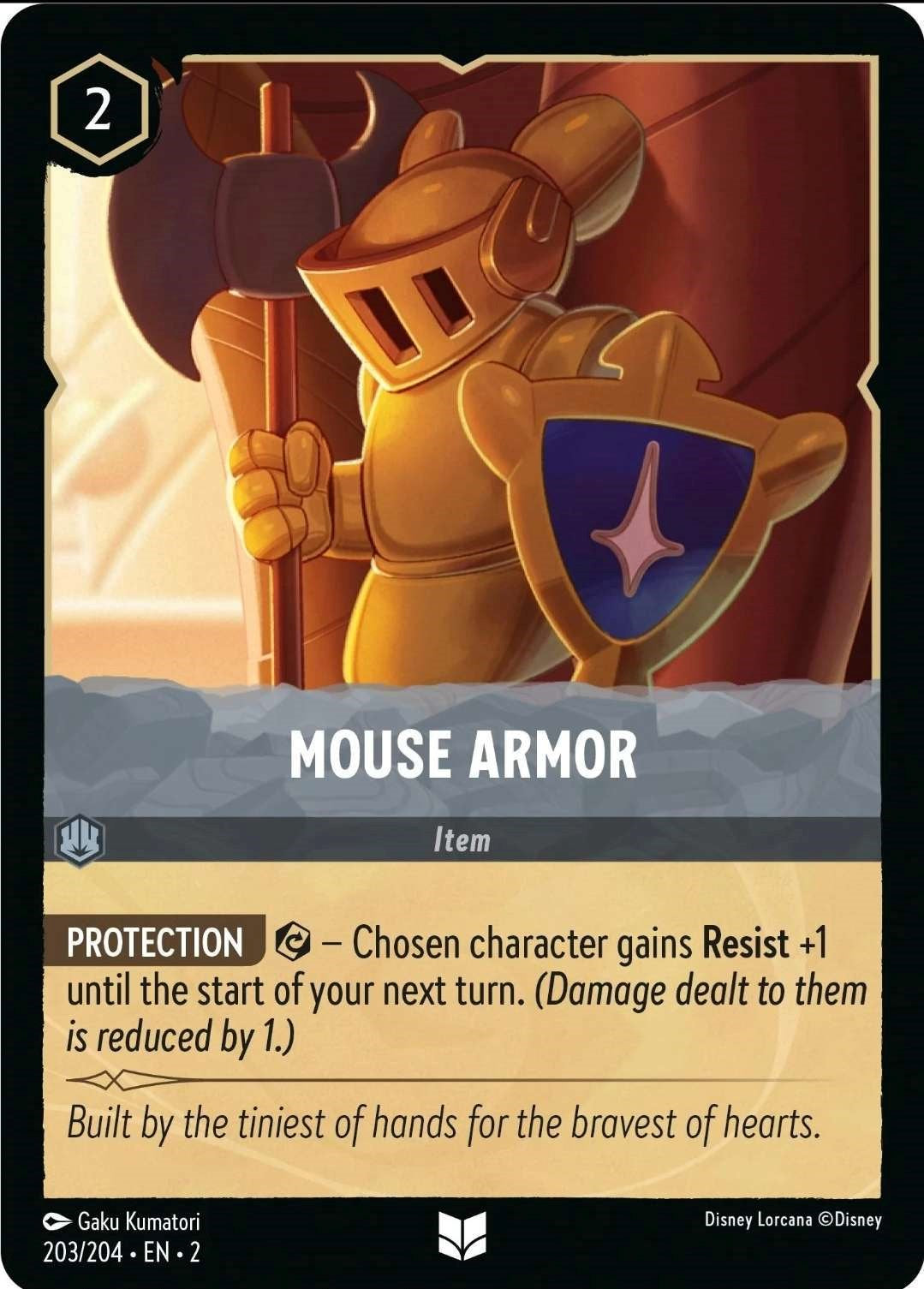 Mouse Armor (203/204) [Rise of the Floodborn] | North Valley Games