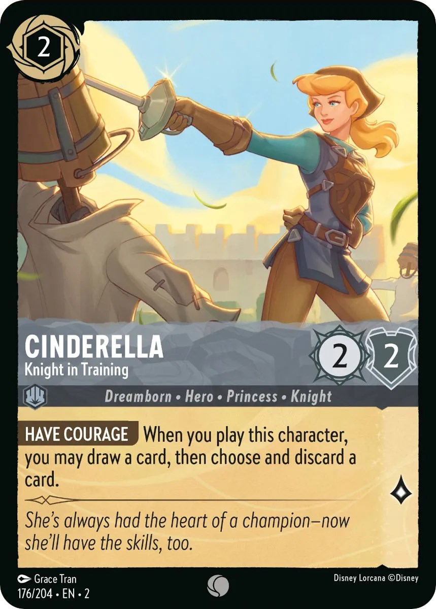 Cinderella - Knight in Training (176/204) [Rise of the Floodborn] | North Valley Games