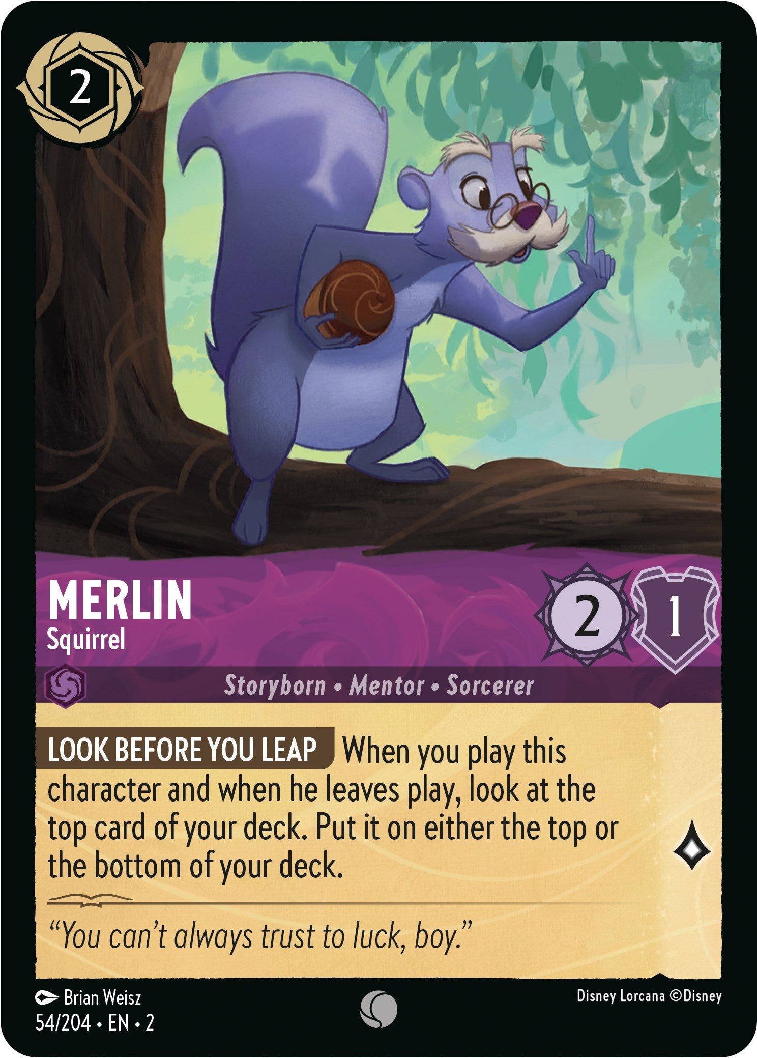 Merlin - Squirrel (54/204) [Rise of the Floodborn] | North Valley Games