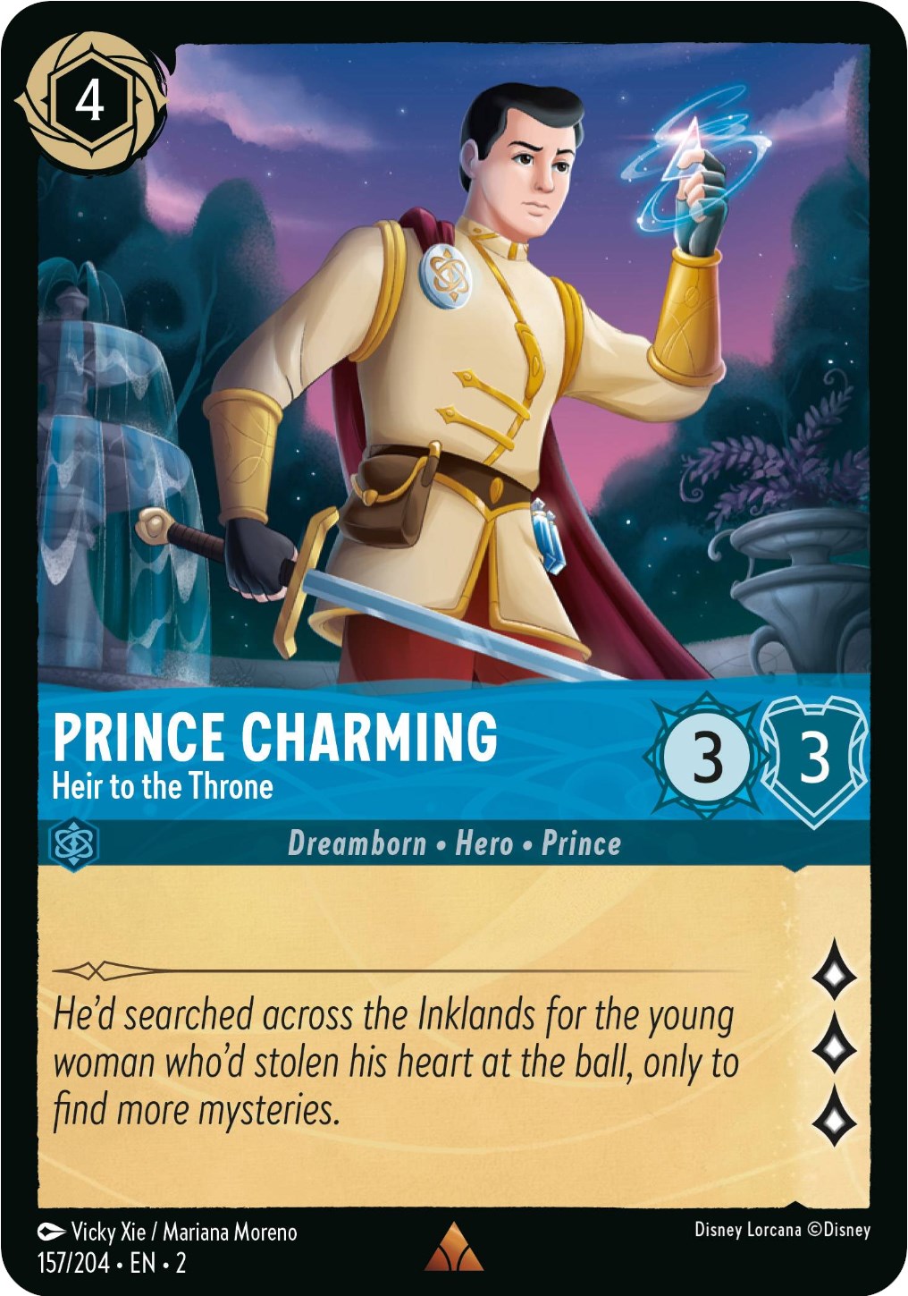 Prince Charming - Heir to the Throne (157/204) [Rise of the Floodborn] | North Valley Games