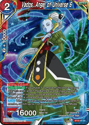 Vados, Angel of the Universe 6 (BT16-141) [Realm of the Gods] | North Valley Games