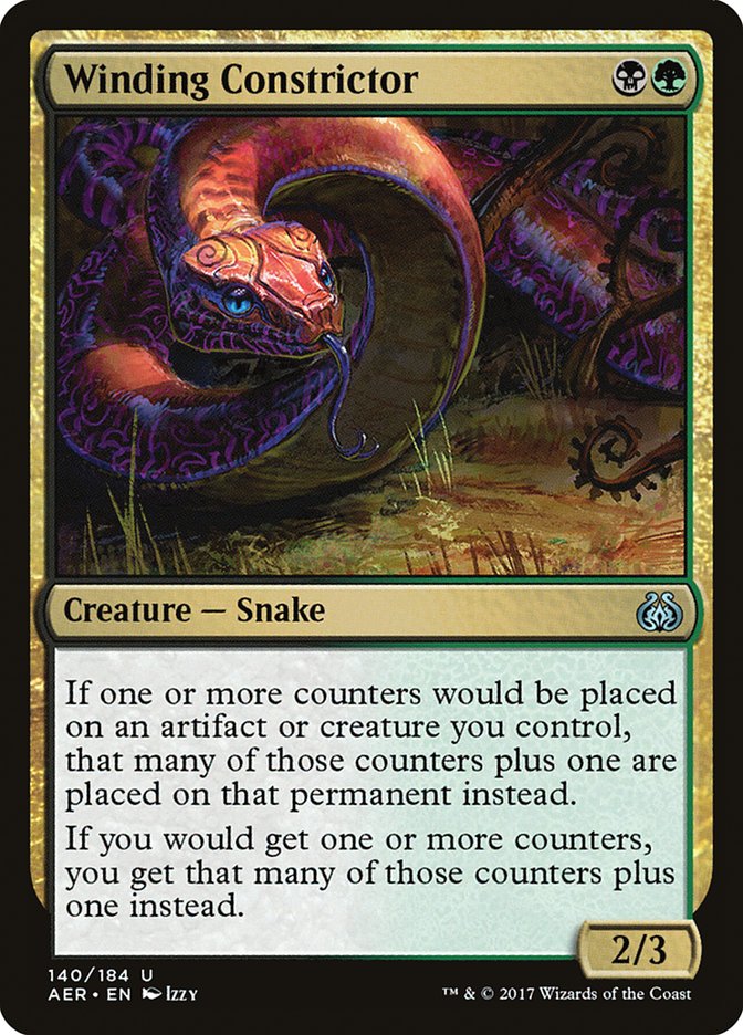 Winding Constrictor [Aether Revolt] | North Valley Games