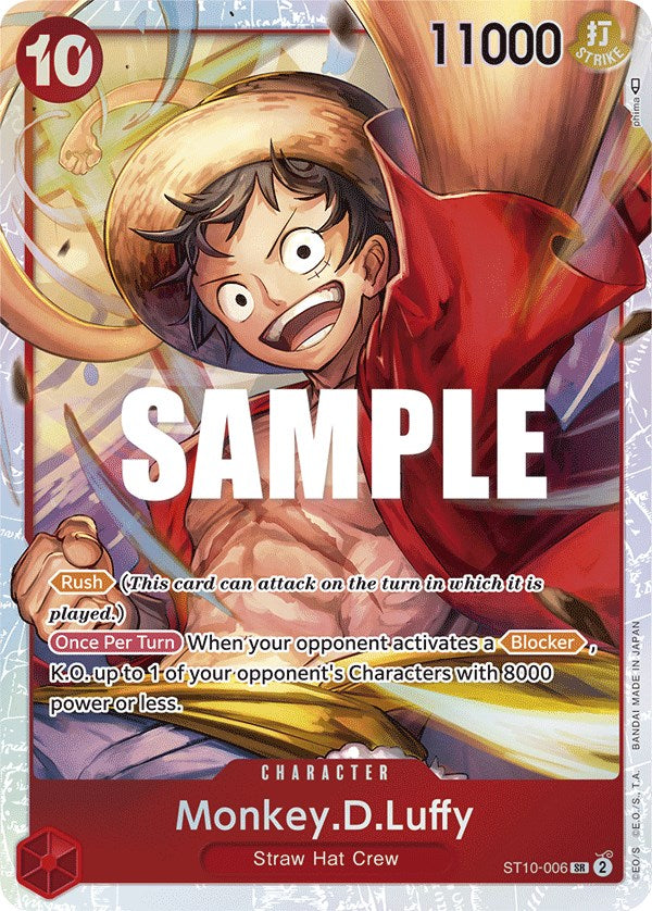 Monkey.D.Luffy [Ultimate Deck - The Three Captains] | North Valley Games