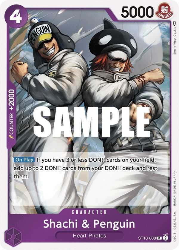 Shachi & Penguin [Ultimate Deck - The Three Captains] | North Valley Games