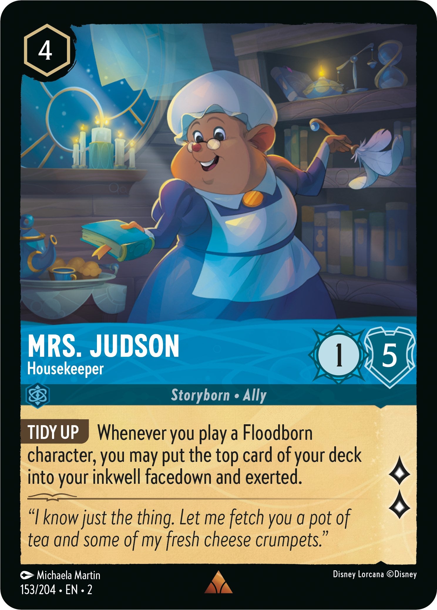 Mrs. Judson - Housekeeper (153/204) [Rise of the Floodborn] | North Valley Games