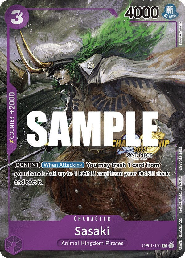 Sasaki (CS 2023 Event Pack) [One Piece Promotion Cards] | North Valley Games