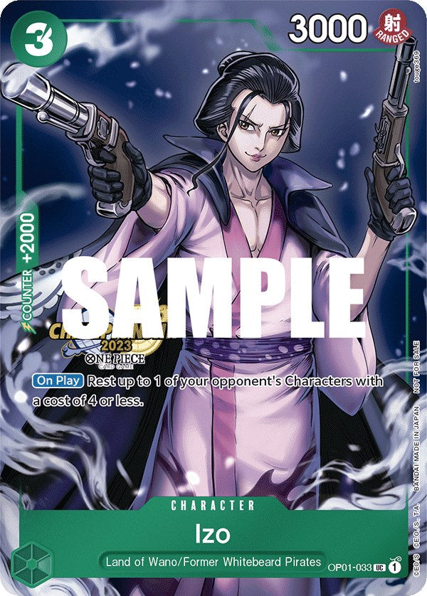 Izo (CS 2023 Celebration Pack) [One Piece Promotion Cards] | North Valley Games