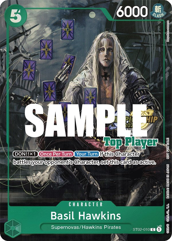 Basil Hawkins (CS 2023 Top Players Pack) [One Piece Promotion Cards] | North Valley Games