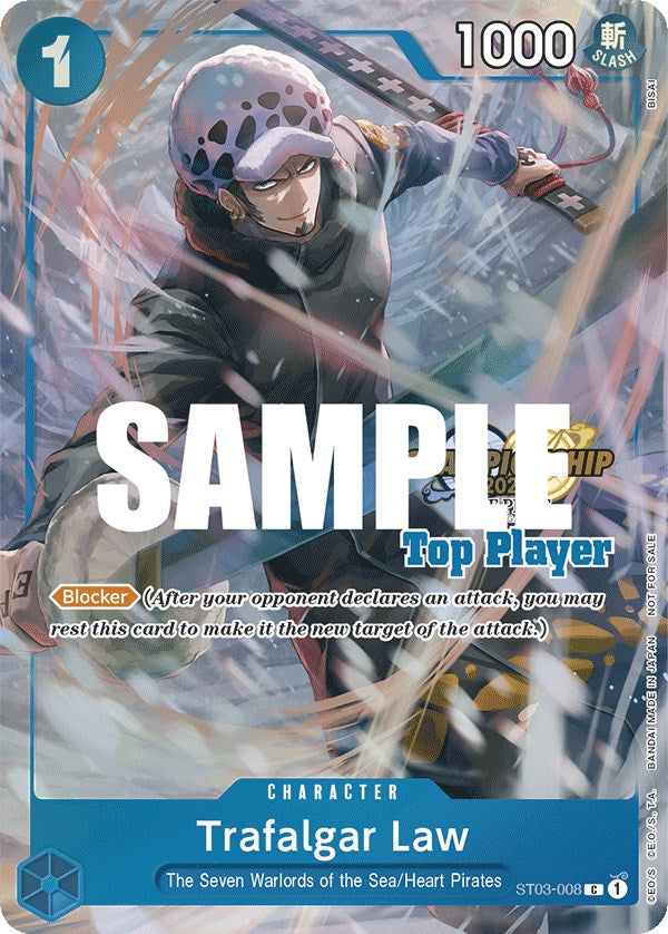 Trafalgar Law (CS 2023 Top Players Pack) [One Piece Promotion Cards] | North Valley Games