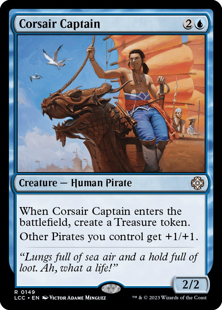Corsair Captain [The Lost Caverns of Ixalan Commander] | North Valley Games