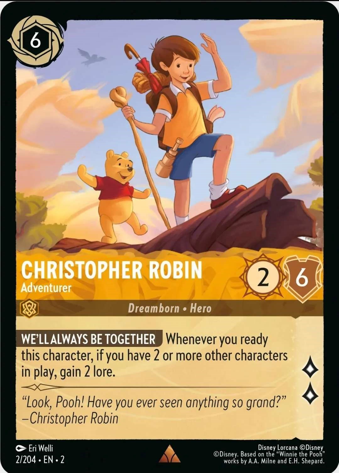 Christopher Robin - Adventurer (2/204) [Rise of the Floodborn] | North Valley Games