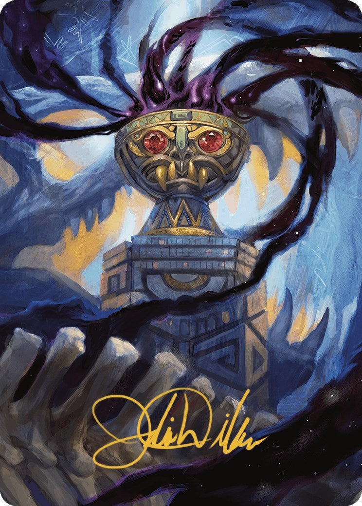 Chalice of the Void Art Card (Gold-Stamped Signature) [The Lost Caverns of Ixalan Art Series] | North Valley Games